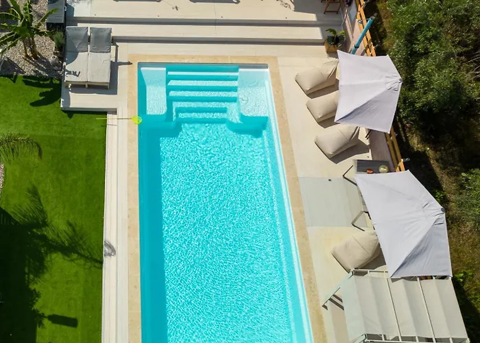 Modular Bungalows With Heated Pool Artemis Greece