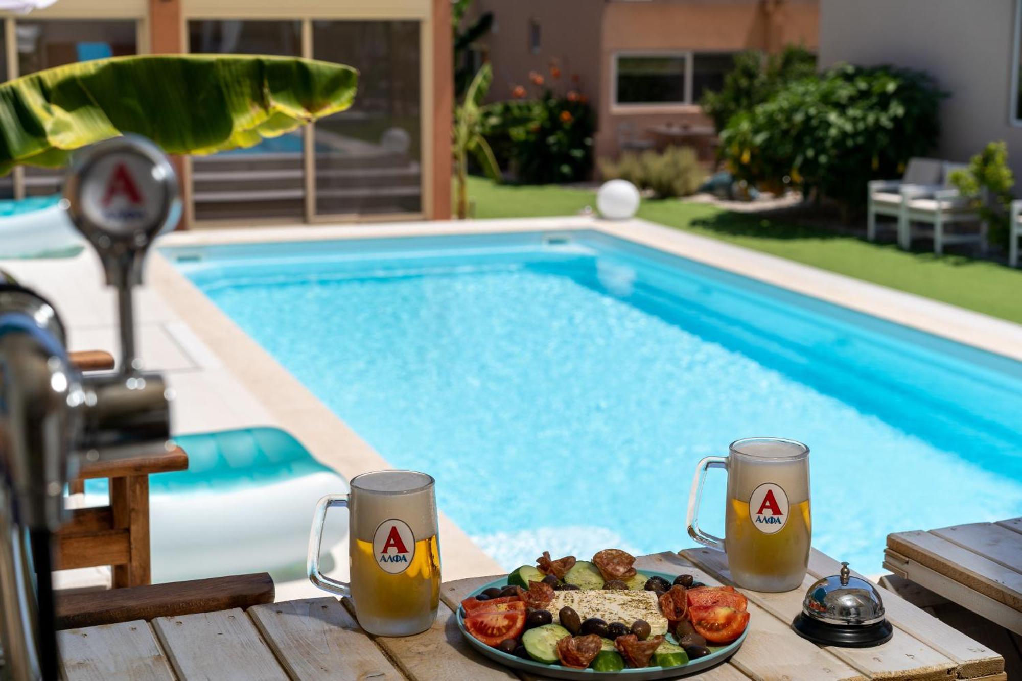 Modular With Heated Pool Artemis Greece בית נופש ארטמידה