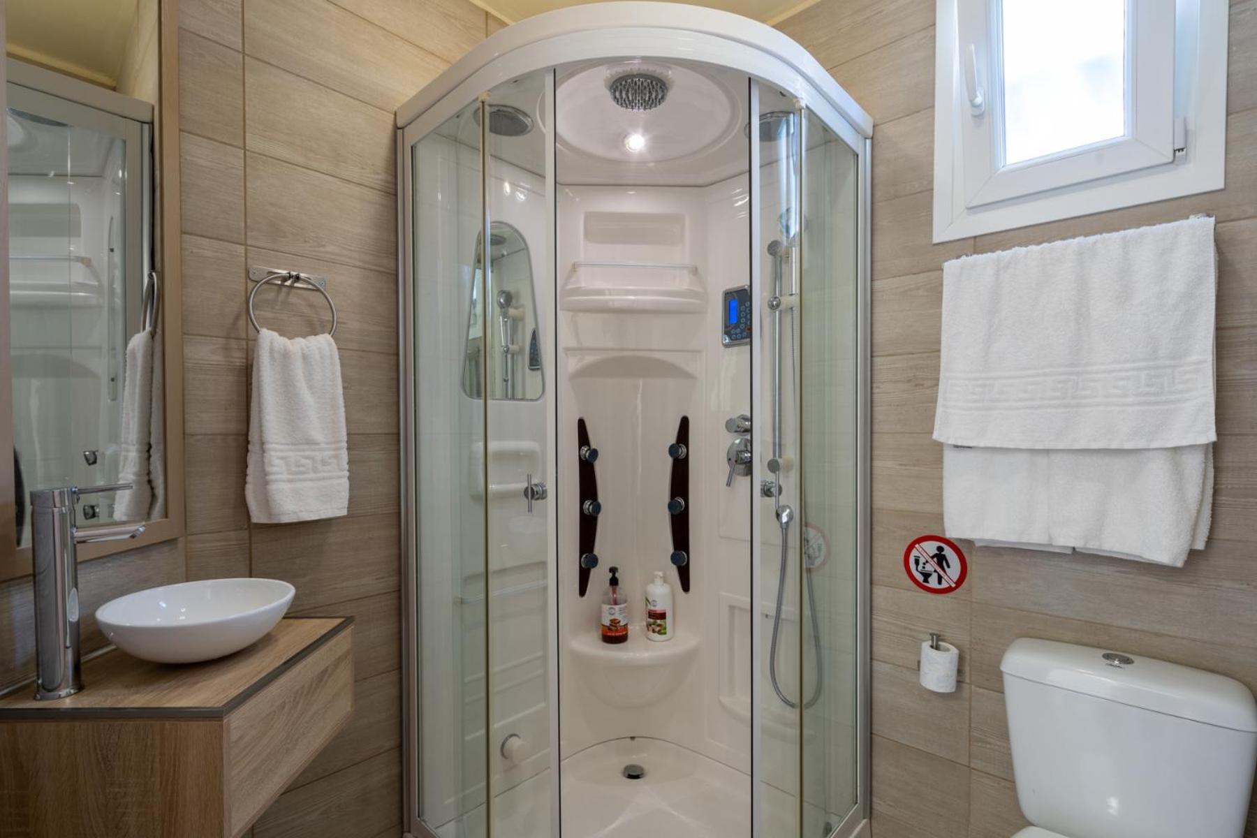 בית נופש Modular With Heated Pool Artemis Greece *